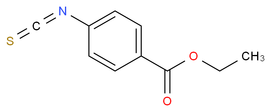 Ethyl 4-isothiocyanatobenzoate 98%_分子结构_CAS_1205-06-7)