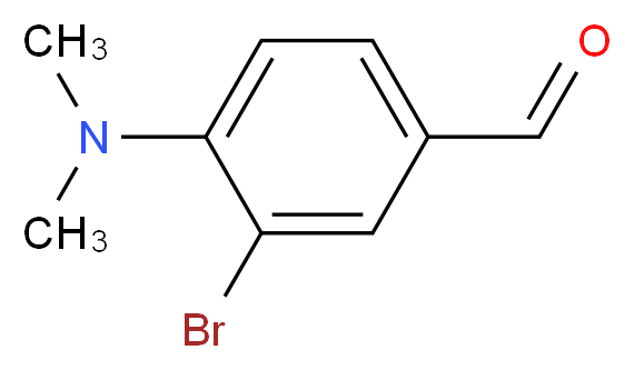 3-Bromo-4-(dimethylamino)benzaldehyde_分子结构_CAS_56479-63-1)