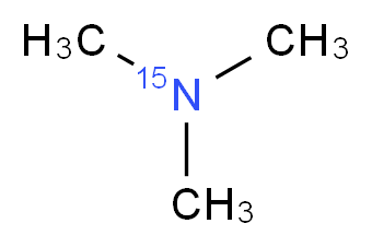 三甲胺-15N_分子结构_CAS_25756-36-9)