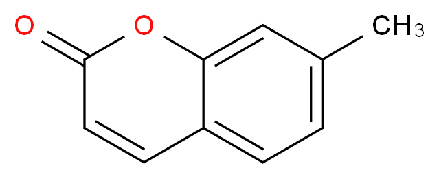 7-Methylcoumarin_分子结构_CAS_2445-83-2)