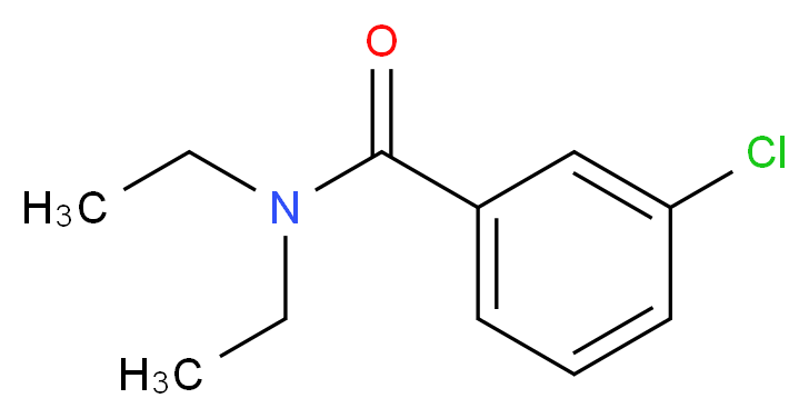 3-Chloro-N,N-diethylbenzamide_分子结构_CAS_15952-65-5)