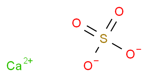 无水硫酸钙, Puratronic&reg;_分子结构_CAS_7778-18-9)