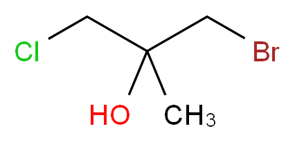 1-bromo-3-chloro-2-methylpropan-2-ol_分子结构_CAS_66466-56-6)