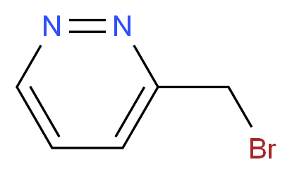 3-(bromomethyl)pyridazine_分子结构_CAS_60023-36-1
