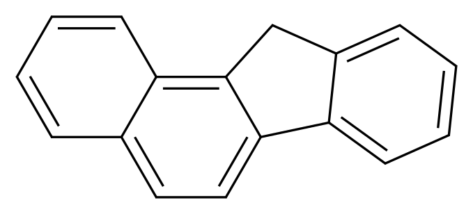 11H-BENZO(a)FLUORENE_分子结构_CAS_238-84-6)