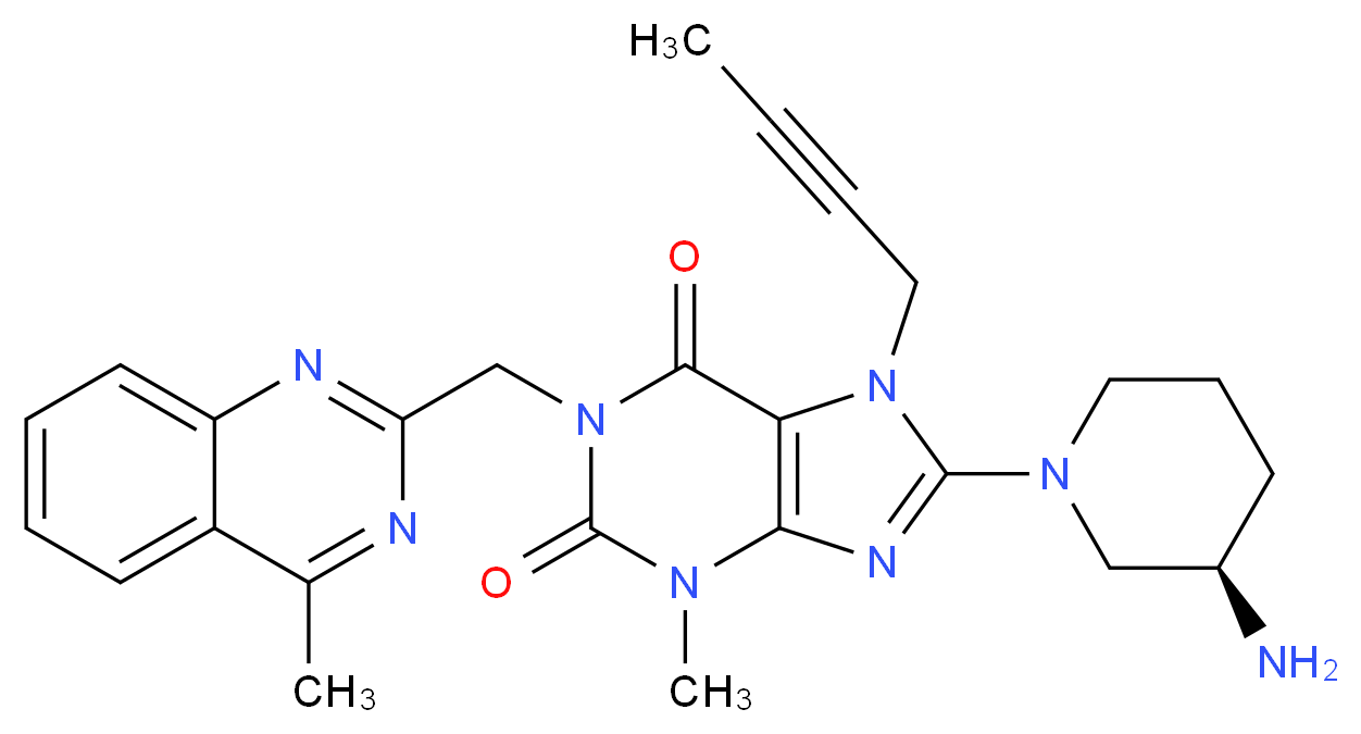 Linagliptin_分子结构_CAS_668270-12-0)