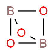 bicyclo[1.1.1]diboroxane_分子结构_CAS_1303-86-2