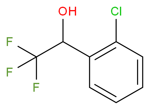 1-(2-Chlorophenyl)-2,2,2-trifluoroethanol_分子结构_CAS_251352-64-4)