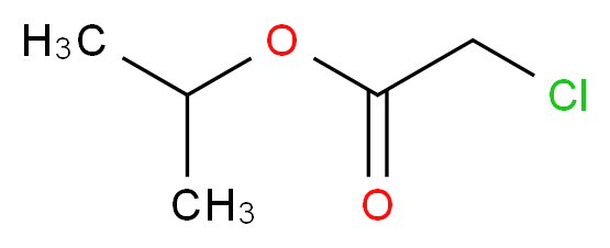 氯乙酸异丙酯_分子结构_CAS_105-48-6)