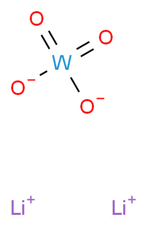 钨酸锂_分子结构_CAS_13568-45-1)