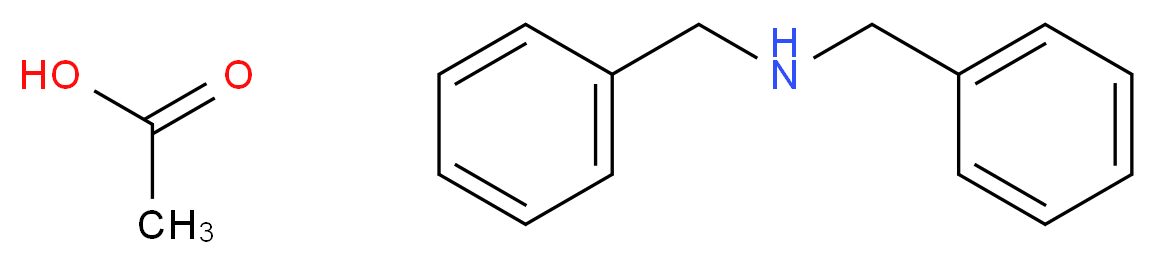 DIBENZYLAMINE MONOACETATE_分子结构_CAS_72088-84-7)