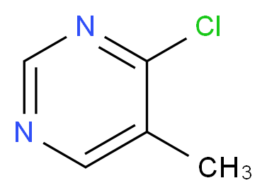 4-Chloro-5-methylpyrimidine_分子结构_CAS_51957-32-5)