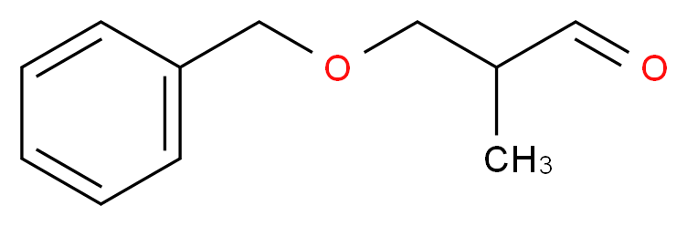 3-(benzyloxy)-2-methylpropanal_分子结构_CAS_73814-73-0