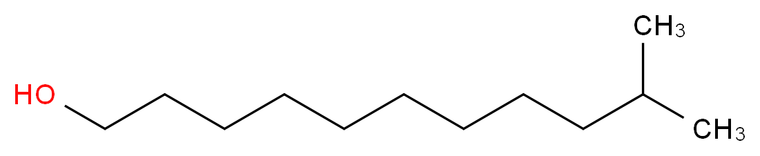 10-methylundecan-1-ol_分子结构_CAS_20194-45-0