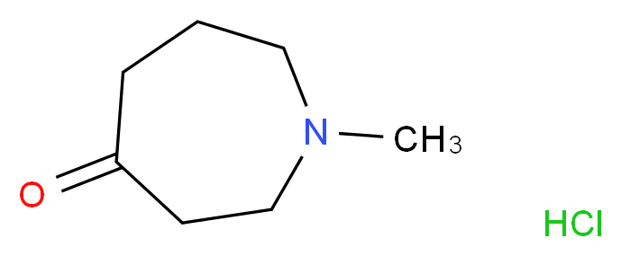 1-Methylazepan-4-one hydrochloride_分子结构_CAS_19869-42-2)