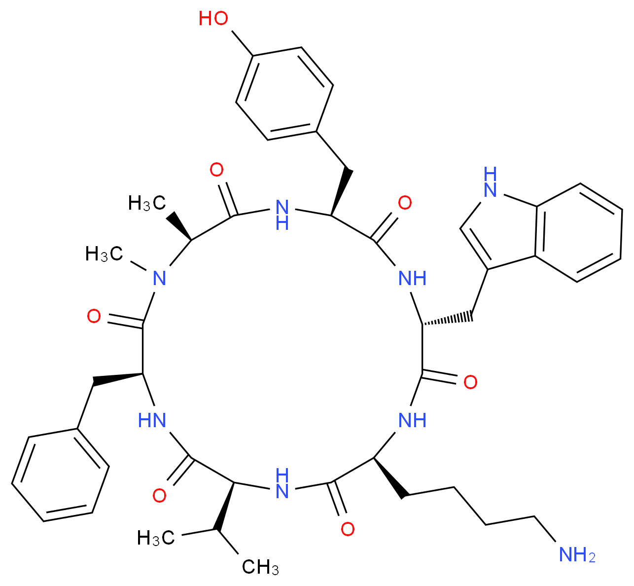 CAS_ 分子结构