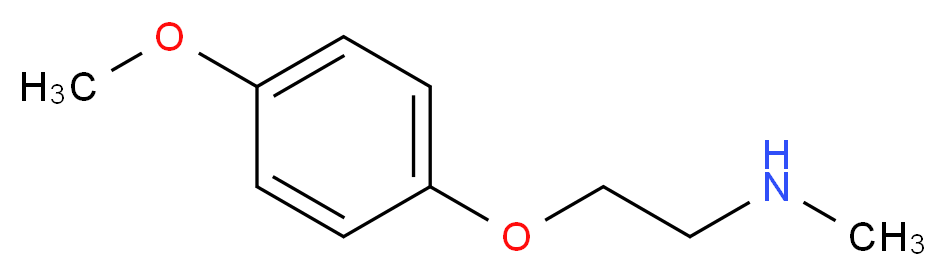 N-[2-(4-methoxyphenoxy)ethyl]-N-methylamine_分子结构_CAS_102246-82-2)