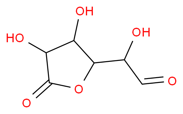 GLUCURONOLACTONE_分子结构_CAS_32449-92-6)