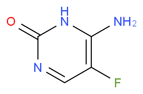 6-amino-5-fluoro-1,2-dihydropyrimidin-2-one_分子结构_CAS_2022-85-7