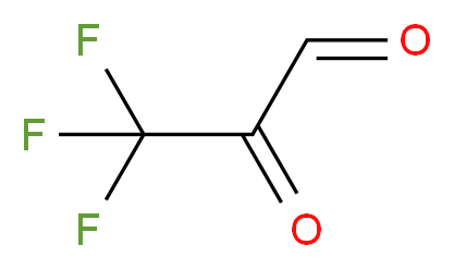 3,3,3-trifluoro-2-oxopropanal_分子结构_CAS_91944-47-7