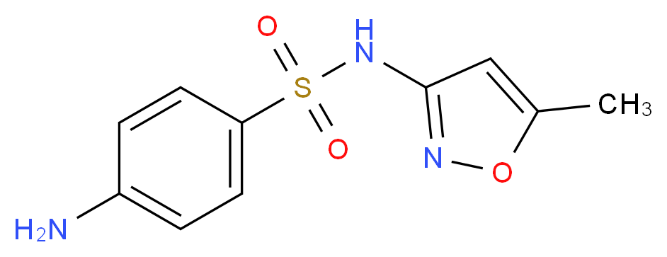 Sulfamethoxazole_分子结构_CAS_723-46-6)