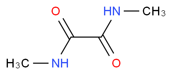 N,N'-dimethylethanediamide_分子结构_CAS_615-35-0
