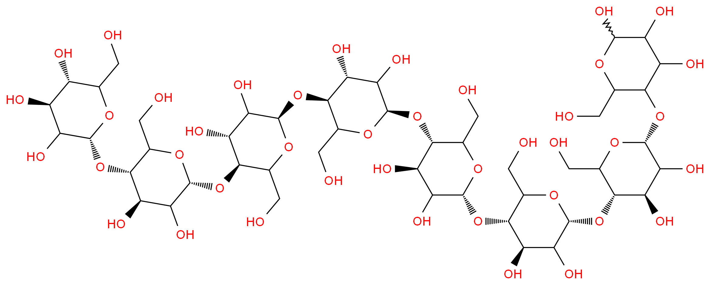 Maltooctaose_分子结构_CAS_6156-84-9)