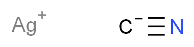 silver(1+) ion iminomethanide_分子结构_CAS_506-64-9