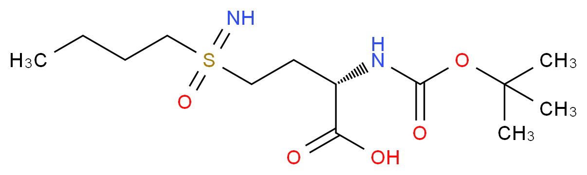 Boc-L-buthioninesulfoximine_分子结构_CAS_)