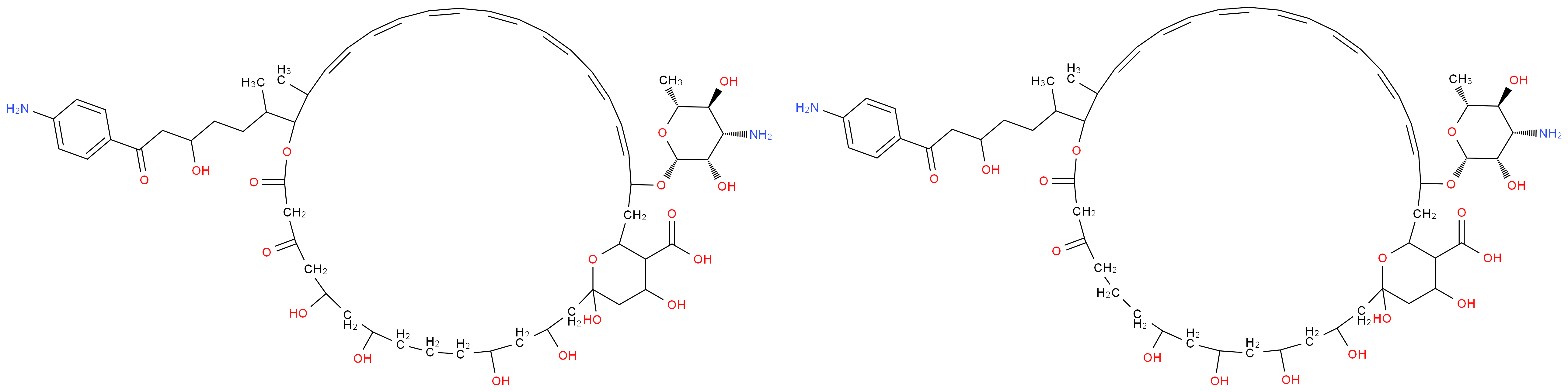 Hachimycin_分子结构_CAS_)