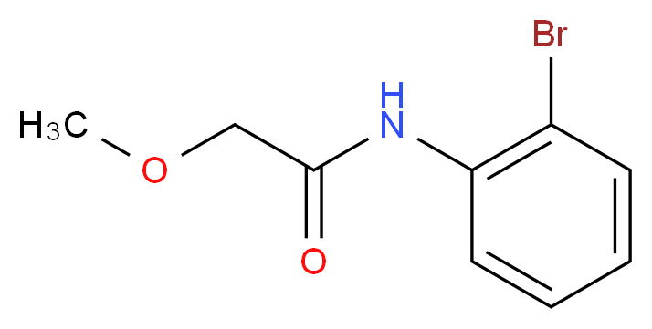 N-(2-bromophenyl)-2-methoxyacetamide_分子结构_CAS_430450-95-6)