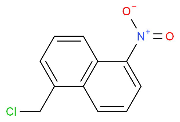 1-(chloromethyl)-5-nitronaphthalene_分子结构_CAS_6625-54-3