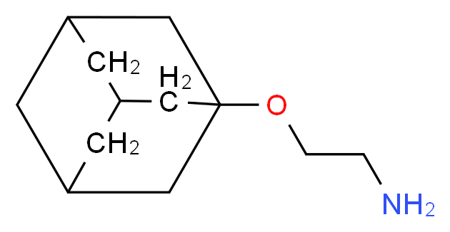 [2-(1-Adamantyloxy)ethyl]amine_分子结构_CAS_)