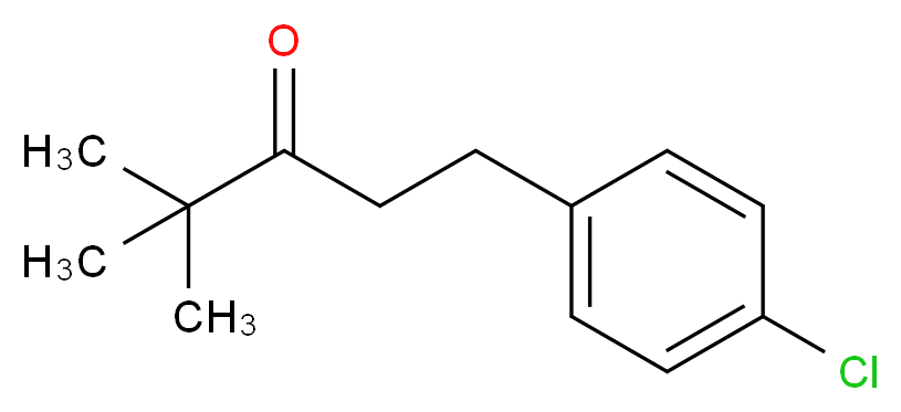 1-(4-Chloro-phenyl)-4,4-dimethyl-pentan-3-one_分子结构_CAS_66346-01-8)