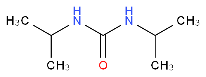 1,3-bis(propan-2-yl)urea_分子结构_CAS_4128-37-4