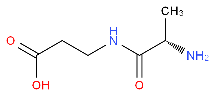 3-[(2S)-2-aminopropanamido]propanoic acid_分子结构_CAS_52788-02-0