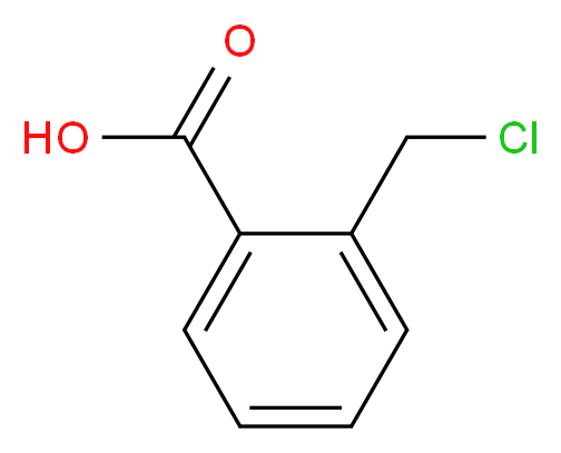 2-(Chloromethyl)benzoic acid_分子结构_CAS_85888-81-9)