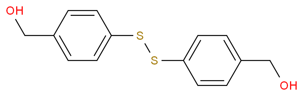 4,4'-Disulfanediylbis(4,1-phenylene)dimethanol_分子结构_CAS_7748-20-1)