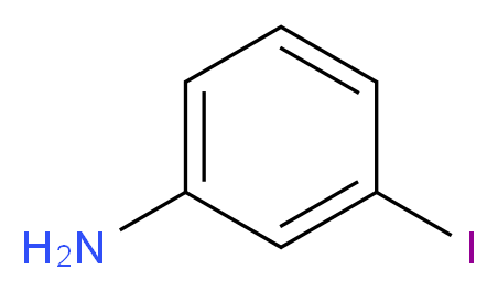 3-iodoaniline_分子结构_CAS_626-01-7