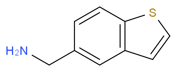 (1-benzothien-5-ylmethyl)amine_分子结构_CAS_56540-52-4)