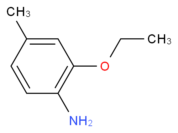 2-Ethoxy-4-methylaniline_分子结构_CAS_23385-44-6)