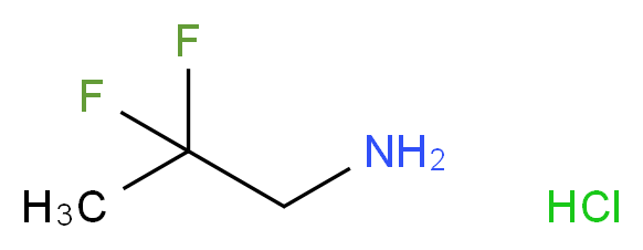 2,2-difluoropropan-1-amine hydrochloride_分子结构_CAS_868241-48-9