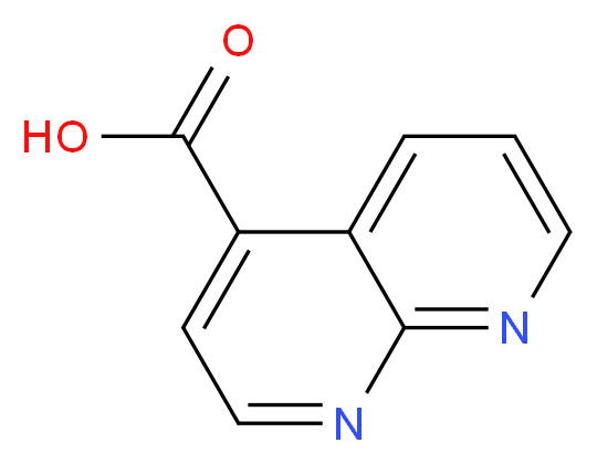 [1,8]Naphthyridine-4-carboxylic acid_分子结构_CAS_99066-71-4)