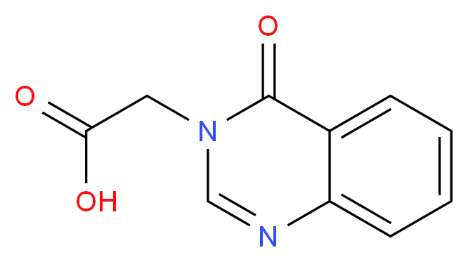 (4-oxoquinazolin-3(4H)-yl)acetic acid_分子结构_CAS_14663-53-7)