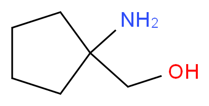 (1-aminocyclopentyl)methanol_分子结构_CAS_10316-79-7)