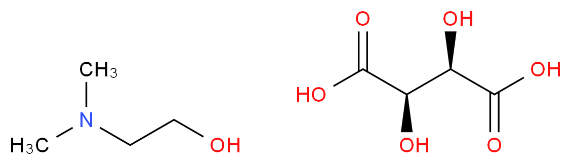 2-甲氨基乙醇 (+)-酒石酸氢盐_分子结构_CAS_5988-51-2)