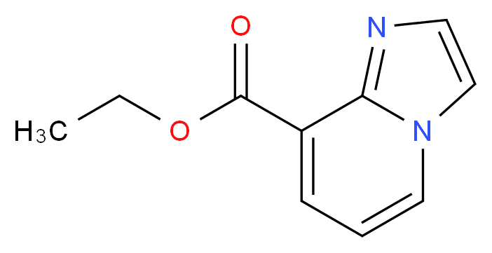 Ethyl imidazo[1,2-a]pyridine-8-carboxylate_分子结构_CAS_)