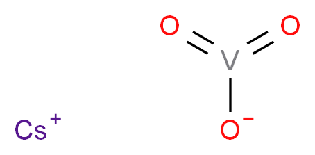 偏钒酸铯_分子结构_CAS_14644-55-4)