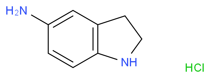 Indolin-5-amine hydrochloride_分子结构_CAS_32692-19-6)