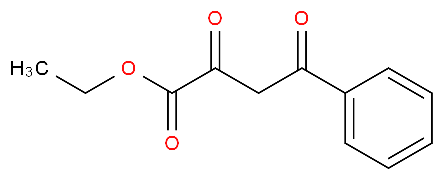 ethyl 2,4-dioxo-4-phenylbutanoate_分子结构_CAS_6296-54-4)